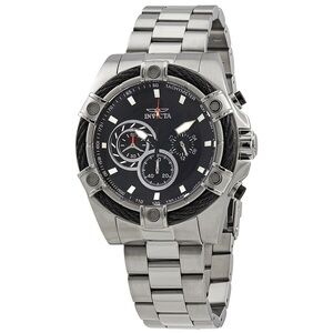 INVICTA BOLT BLACK WATCH | CHRONOGRAPH TRITNITE | NEW IN INVICTA PACKAGING!
